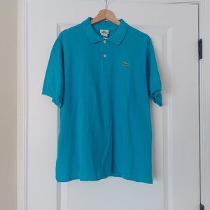 Lacoste Polo Size 7 Pacific Blue